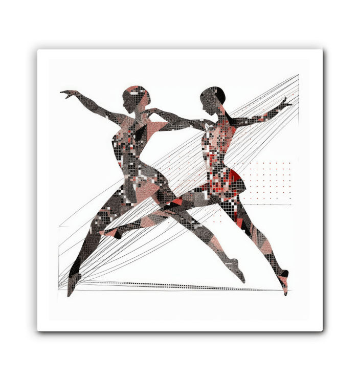 Bold Women s Dance Expression Wrapped Canvas - Beyond T-shirts
