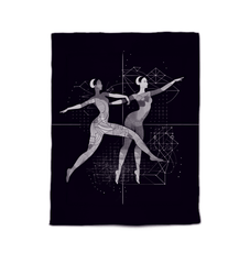 Bold Women's Dance Comforter Twin Size - Dynamic Performance Design