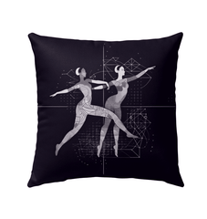 Bold Women s Dance Performance Outdoor Pillow - Beyond T-shirts
