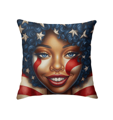 Born In The USA Indoor Pillow - Beyond T-shirts