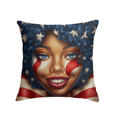 Born In The USA Indoor Pillow - Beyond T-shirts