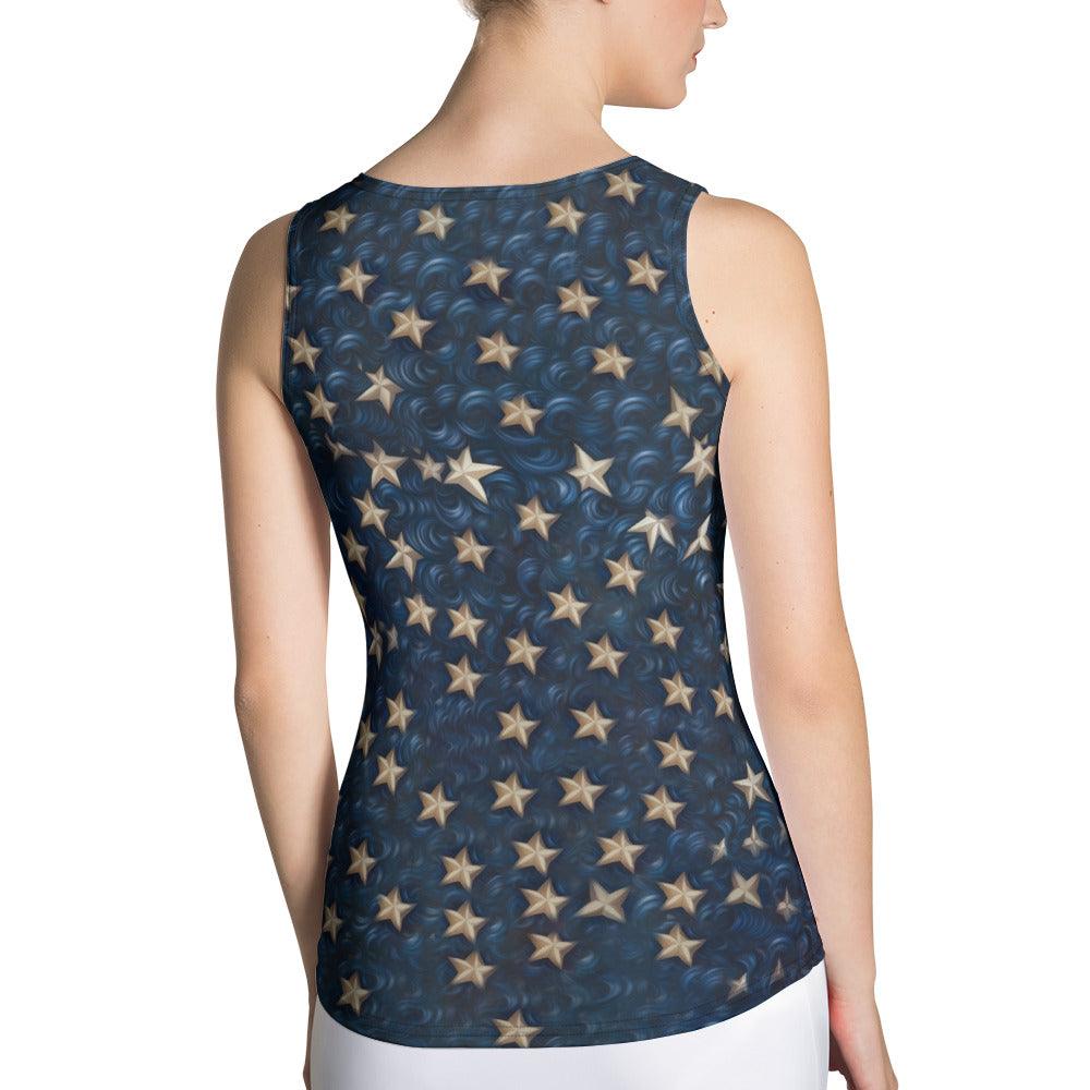 Born in the USA Sublimation Cut & Sew Tank Top - Beyond T-shirts