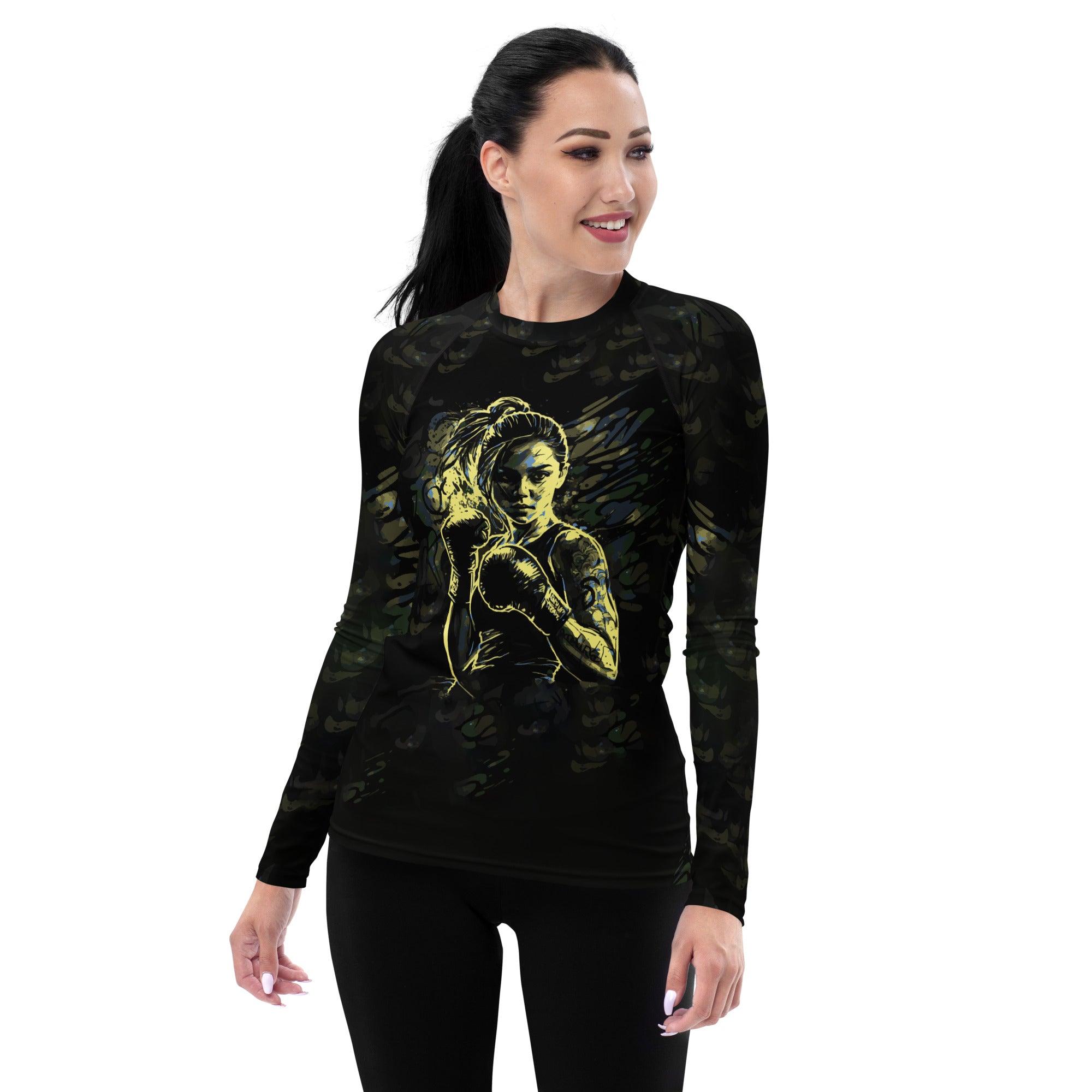 Boxing Is The Sport Of Life Women's Rash Guard - Beyond T-shirts