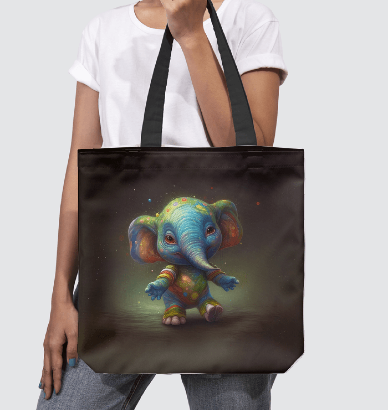 CB3-09 basketweave tote bag lying flat, highlighting spacious design and craftsmanship.