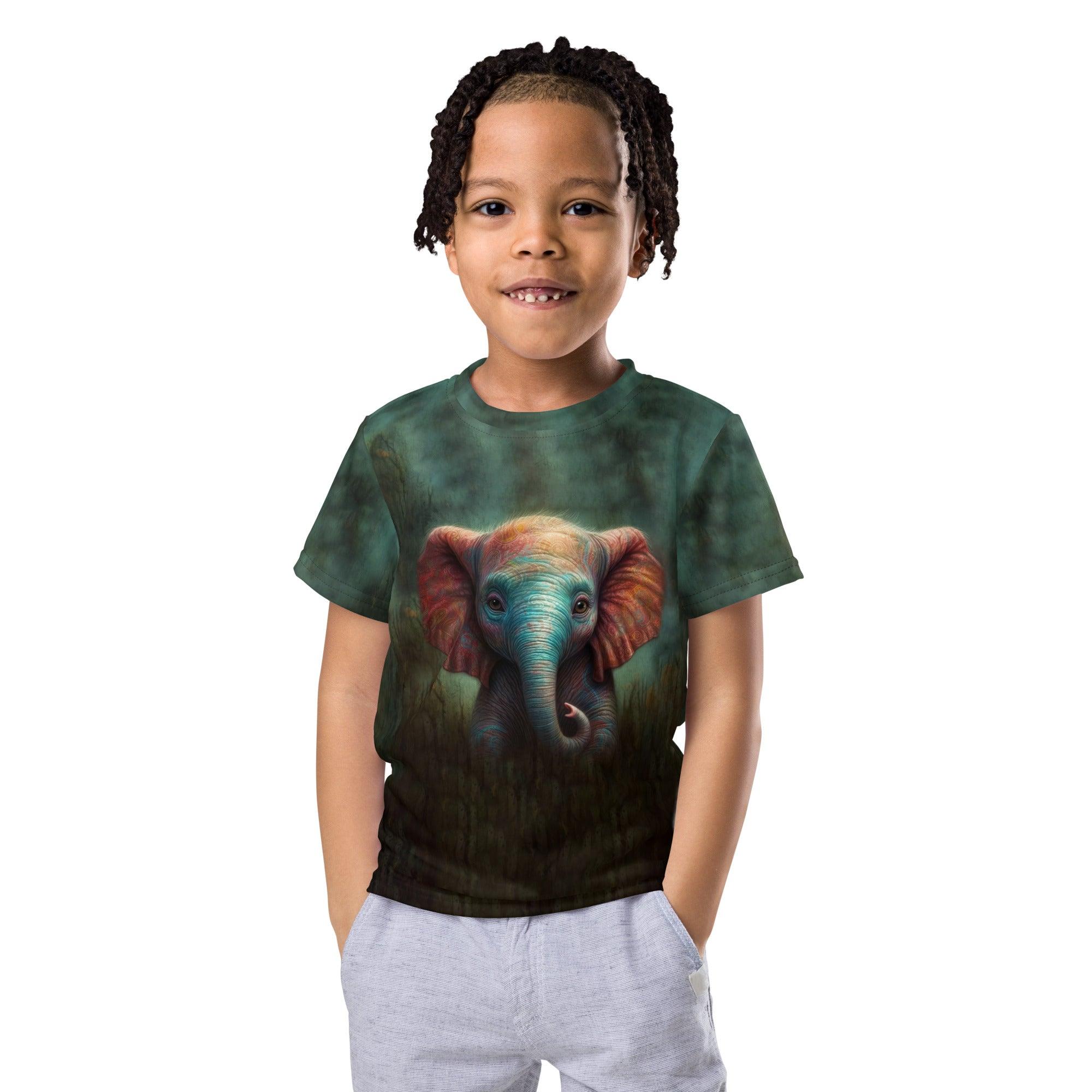 CB3-13 kids crew neck t-shirt front view