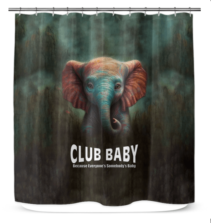 CB3-13 elegant shower curtain with waterproof design in a beautifully styled bathroom