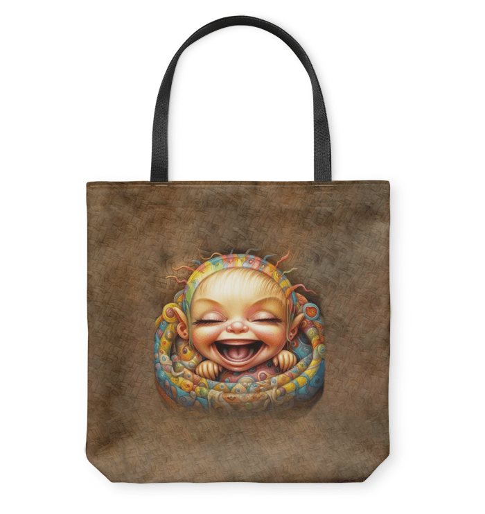 Close-up of the unique basketweave pattern on the CB3-17 Tote Bag.