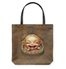 Close-up of the unique basketweave pattern on the CB3-17 Tote Bag.