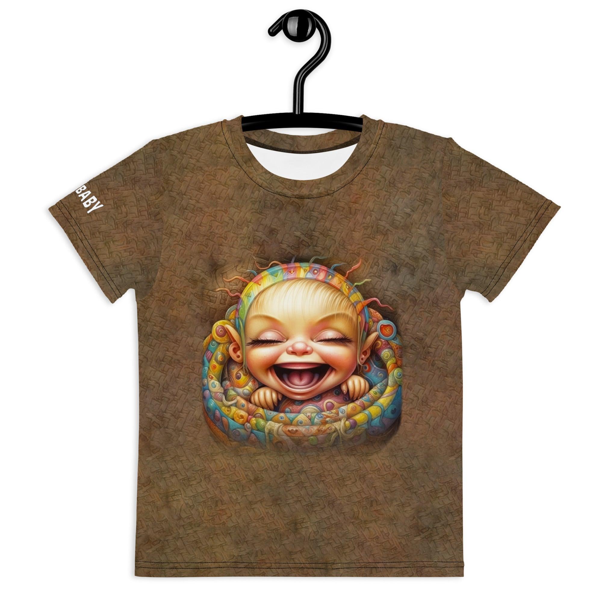 CB3-17 Kids Crew Neck T-Shirt in vibrant colors