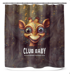 Modern Bathroom Decor - CB3-20 Shower Curtain