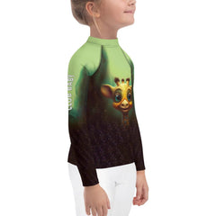 CB3-22 Kids Rash Guard in action during a kid's swimming lesson