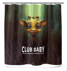 CB3-22 ShowerCurtain in Modern Bathroom Setting