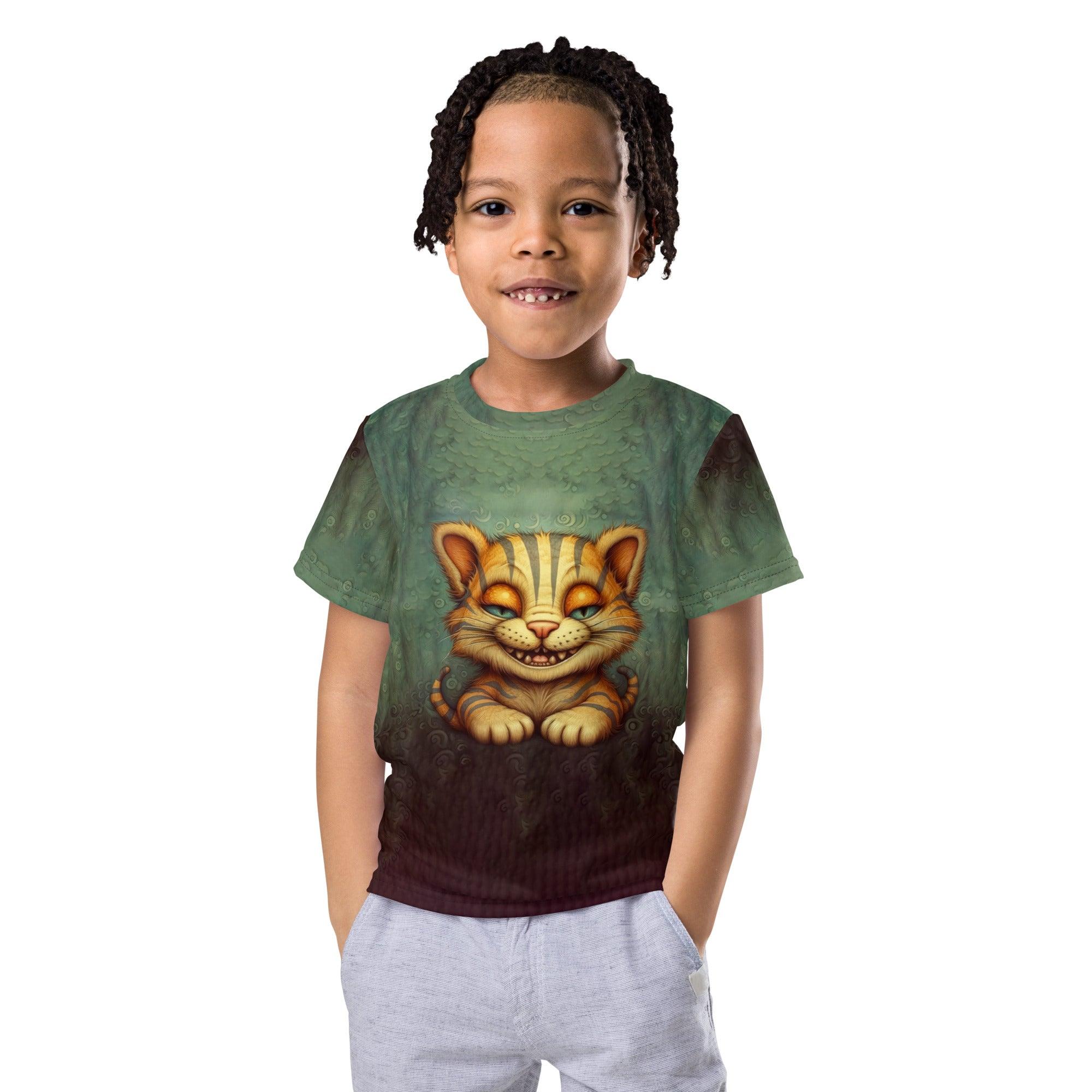 CB3-25 Kids Crew Neck T-Shirt - Front View.