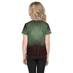 CB3-25 Kids Crew Neck T-Shirt - Back View.