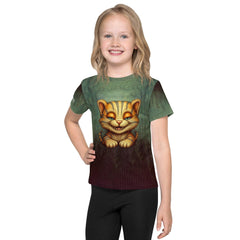 CB3-25 Kids Crew Neck T-Shirt - Side View.