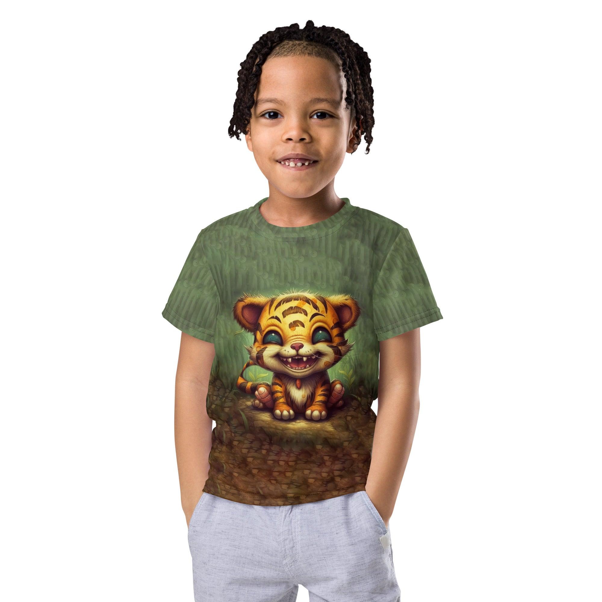 CB3-28 Kids Crew Neck T-Shirt in various colors