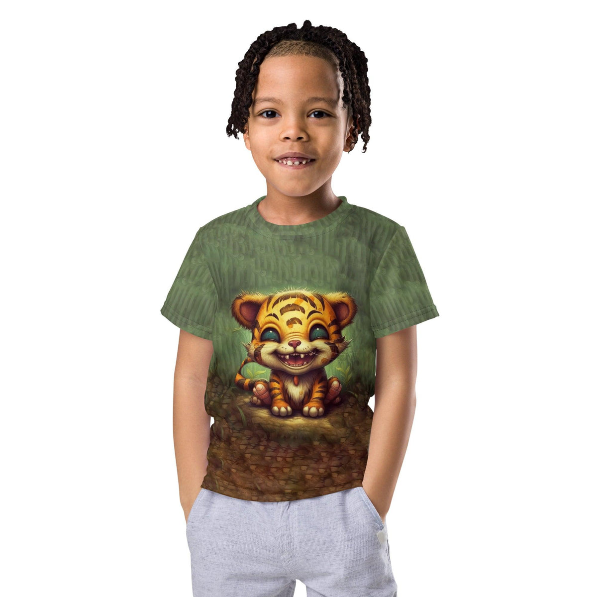 CB3-28 Kids Crew Neck T-Shirt in various colors