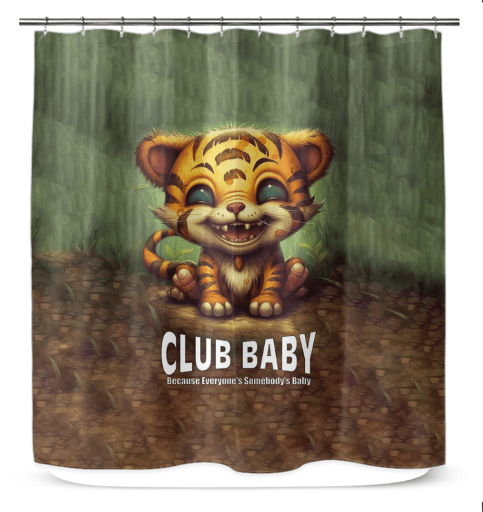 CB3-28 Shower Curtain - Elegant Bathroom Decor