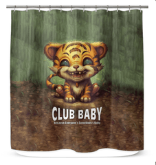CB3-28 Shower Curtain - Elegant Bathroom Decor