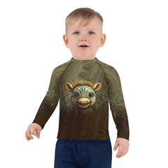 CB3-30 Kids Rash Guard in action, protecting from sun and chafing.