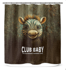 CB3-30 Shower Curtain in White