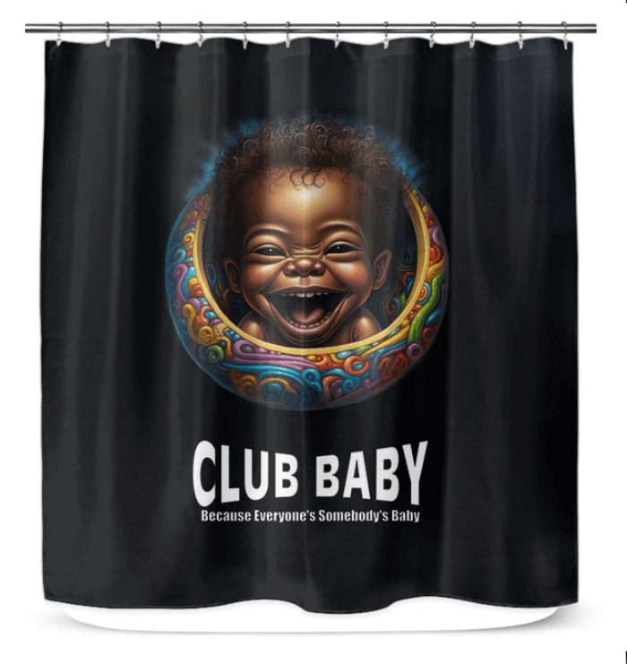Durable and stylish CB3-32 shower curtain featuring water-resistant design.