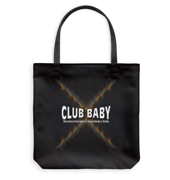 Front view of the CB3-33 Basketweave Tote Bag, highlighting its durable handles.