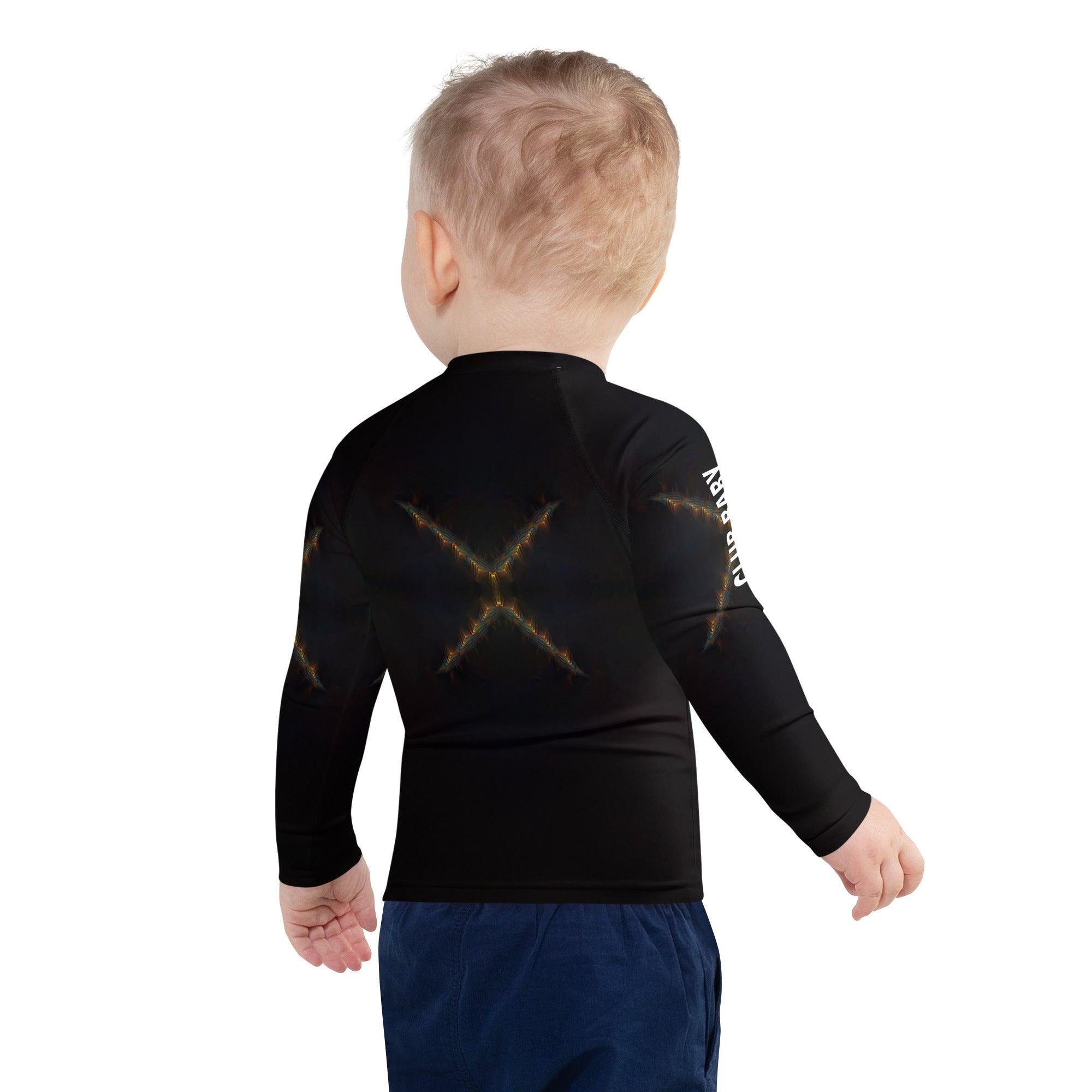 Close-up of CB3-33 Kids Rash Guard fabric