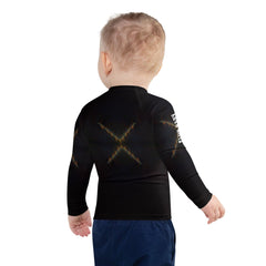 Close-up of CB3-33 Kids Rash Guard fabric