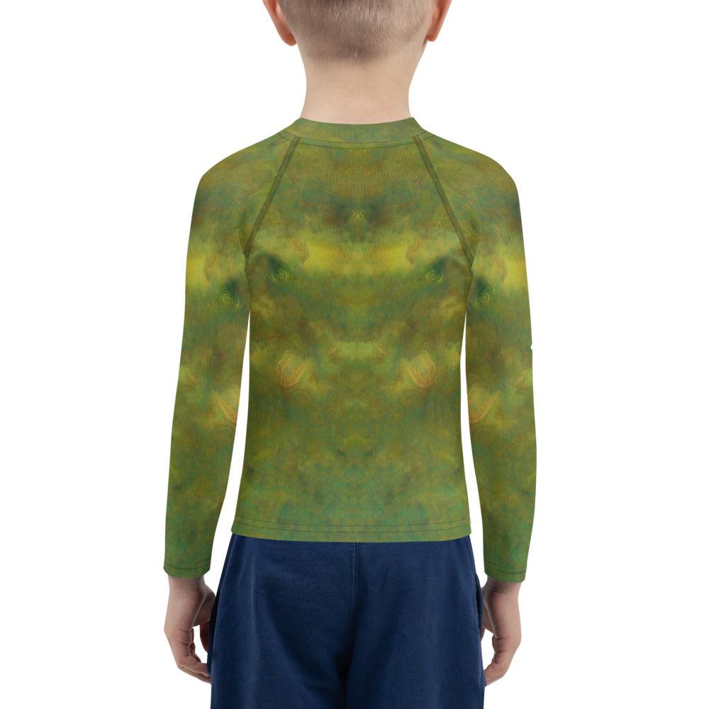 CB3-35 Kids Rash Guard - Back View