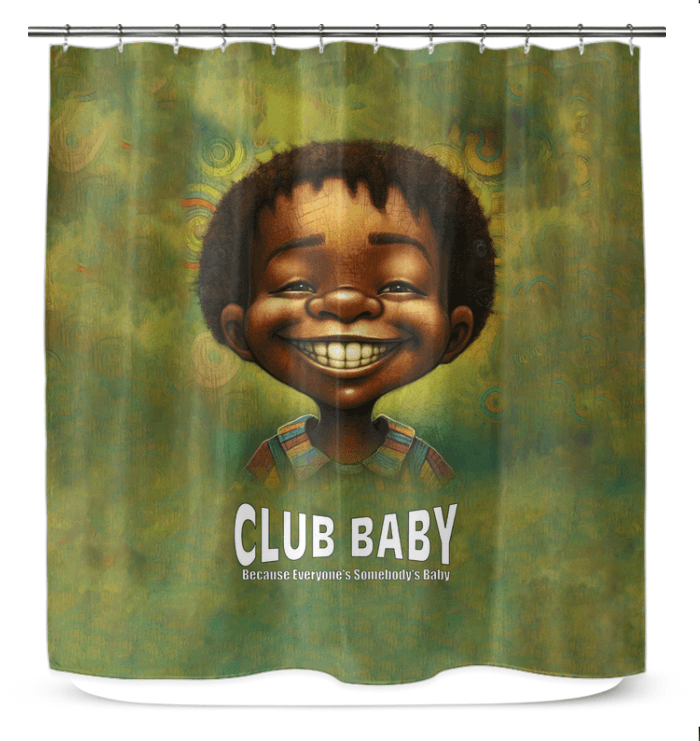 CB3-35 elegant shower curtain in a beautifully designed bathroom.