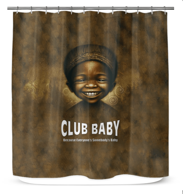CB3-37 elegant waterproof shower curtain in a modern bathroom setting.