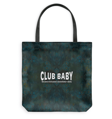 CB3-43 basketweave tote bag displayed against a neutral background to highlight its design and shape.