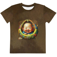 CB3-46 kids crew neck t-shirt in vibrant colors