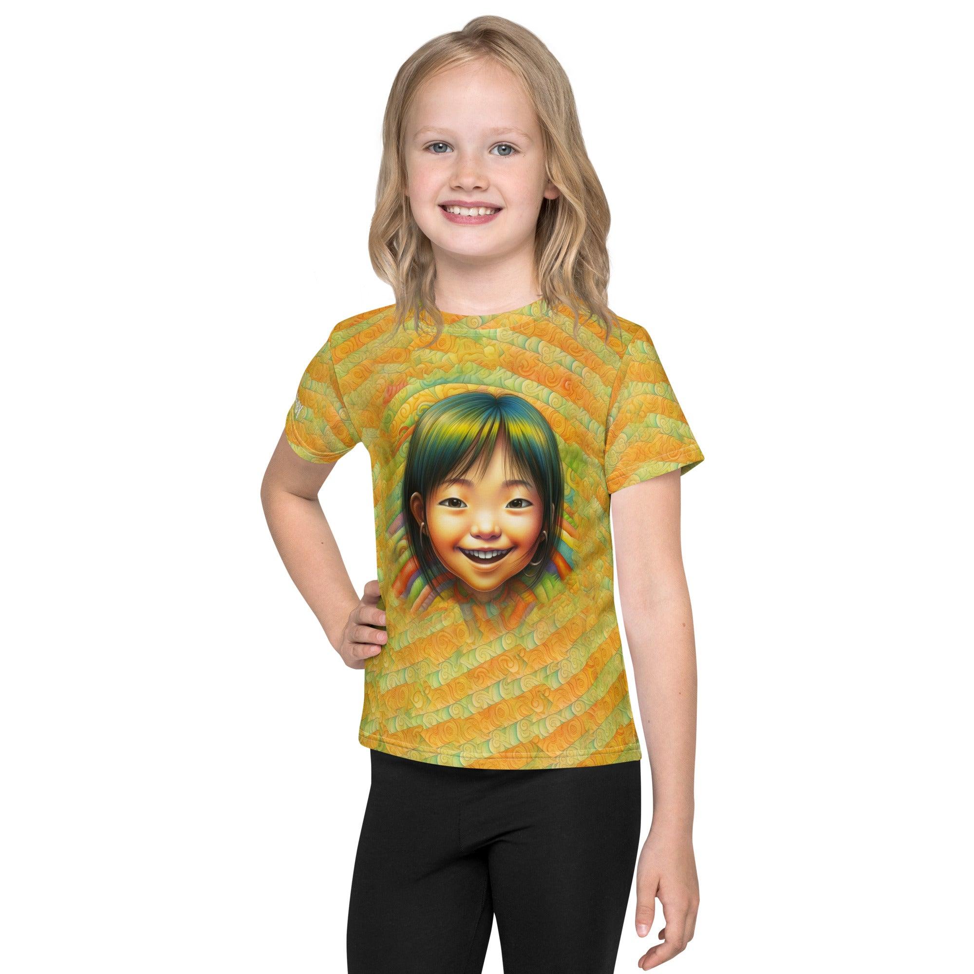 CB3-48 kids crew neck t-shirt in vibrant colors