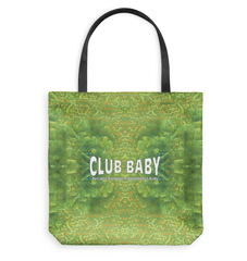 CB3-49 basketweave tote bag styled with casual outfit.