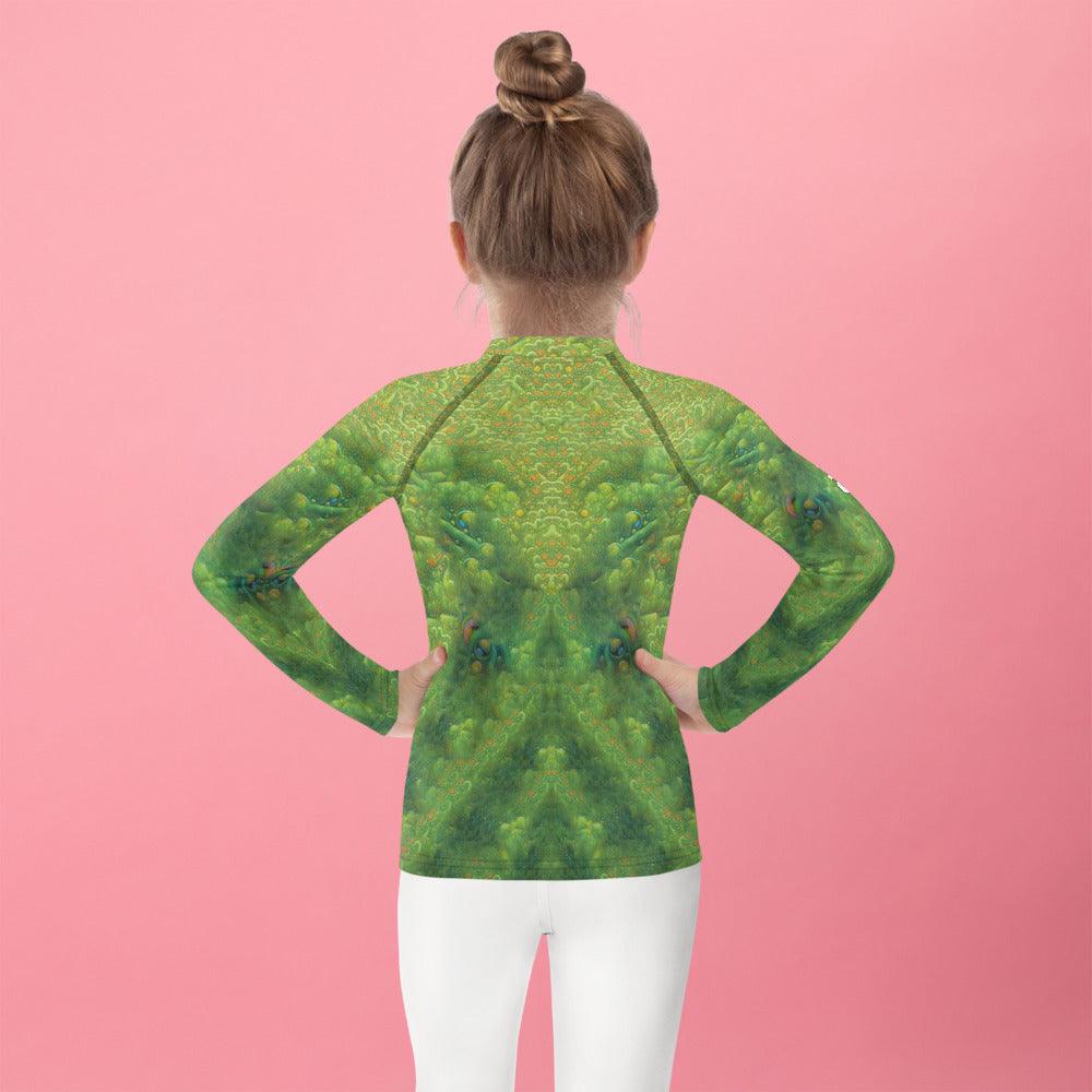 CB3-49 Rash Guard for children back view