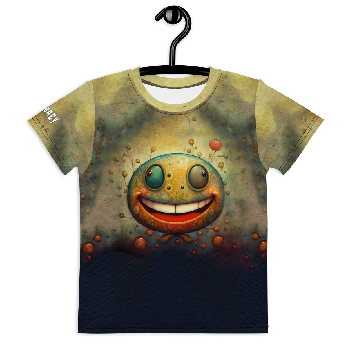 CB3-52 kids crew neck t-shirt in vibrant colors.