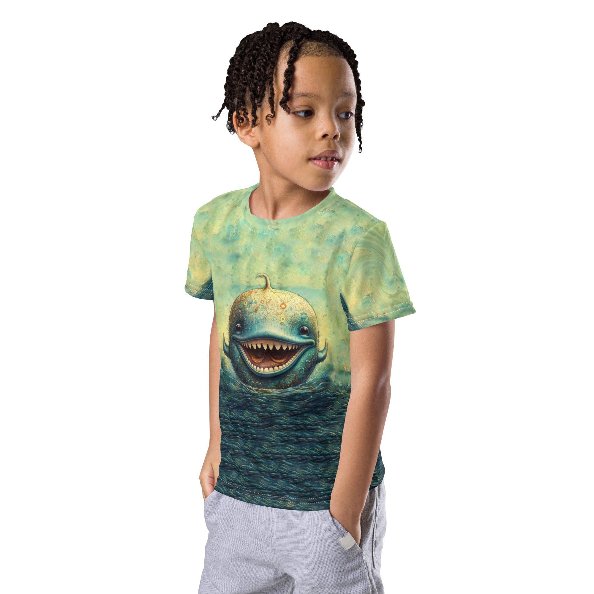 CB5-02 Kids Crew Neck T-Shirt - Green Color Option