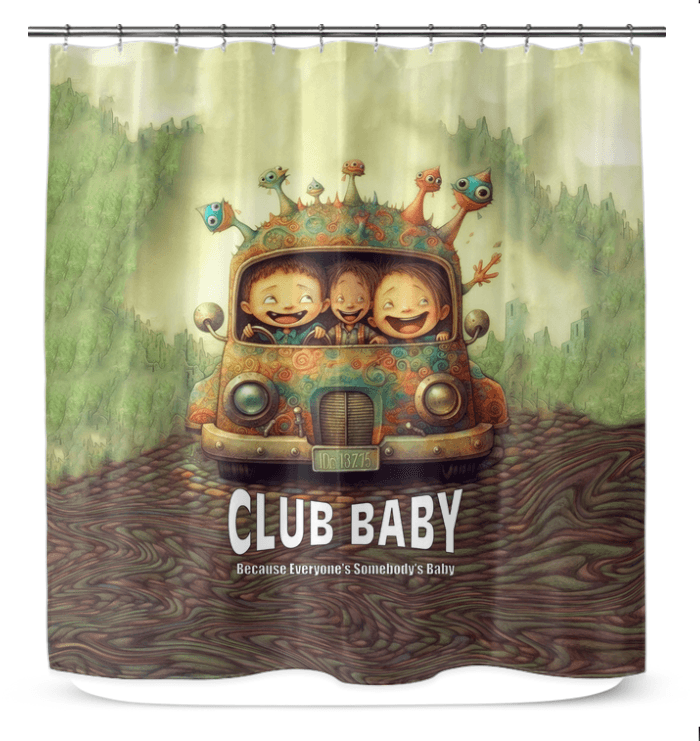 CB5-04 Shower Curtain - Bathroom Décor