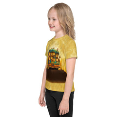 CB5-05 Kids Crew Neck T-Shirt - Yellow Color Option