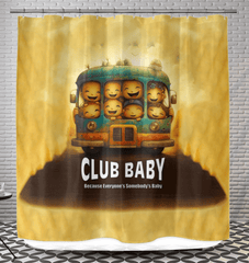 CB5-05 Shower Curtain in Bathroom