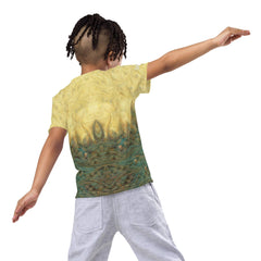 CB5-15 Kids Crew Neck T-Shirt - Back View