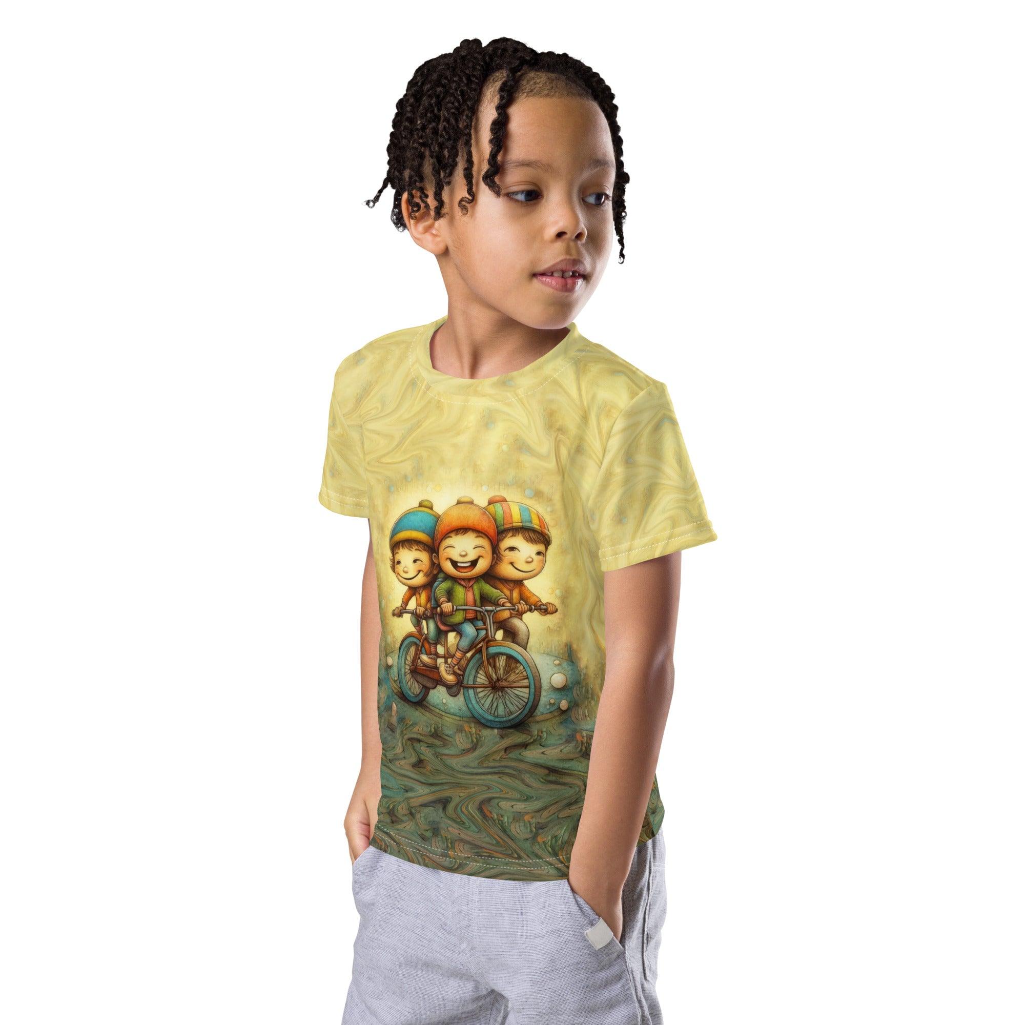 CB5-15 Kids Crew Neck T-Shirt - Blue Variant