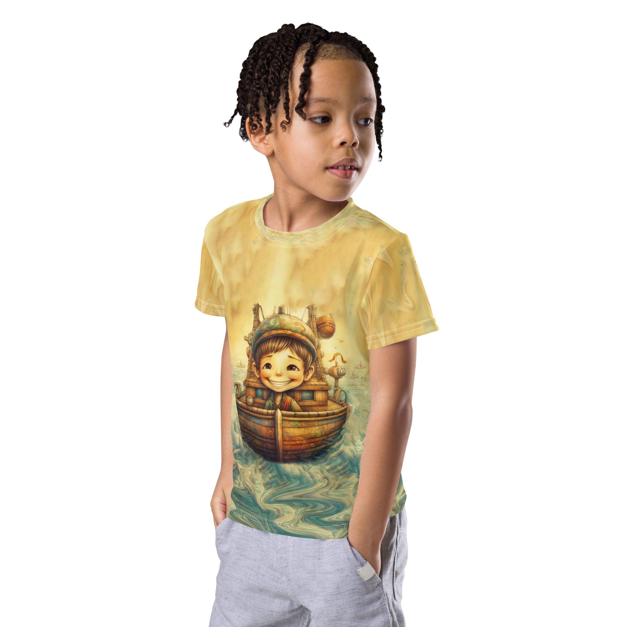 CB5-15 Kids Crew Neck T-Shirt - Sizing Guide