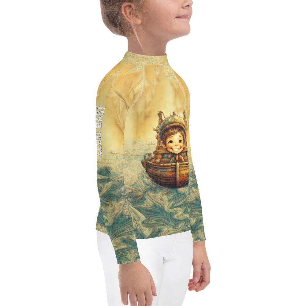 Happy Child in CB5-10 Rash Guard