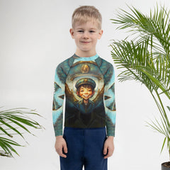 CB5-11 Kids Rash Guard Front View