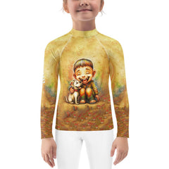 Happy Child in CB5-12 Rash Guard