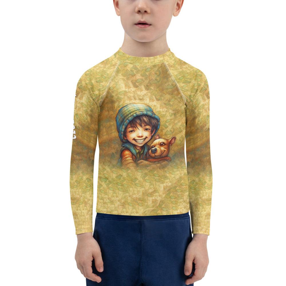 CB5-13 Kids Rash Guard Front View
