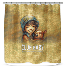 CB5-13 Shower Curtain - Elegant Bathroom Decor